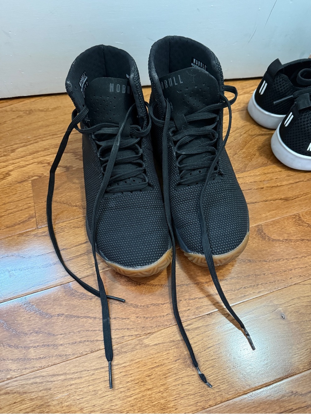 NOBULL Black Sneakers with Gum Outsole